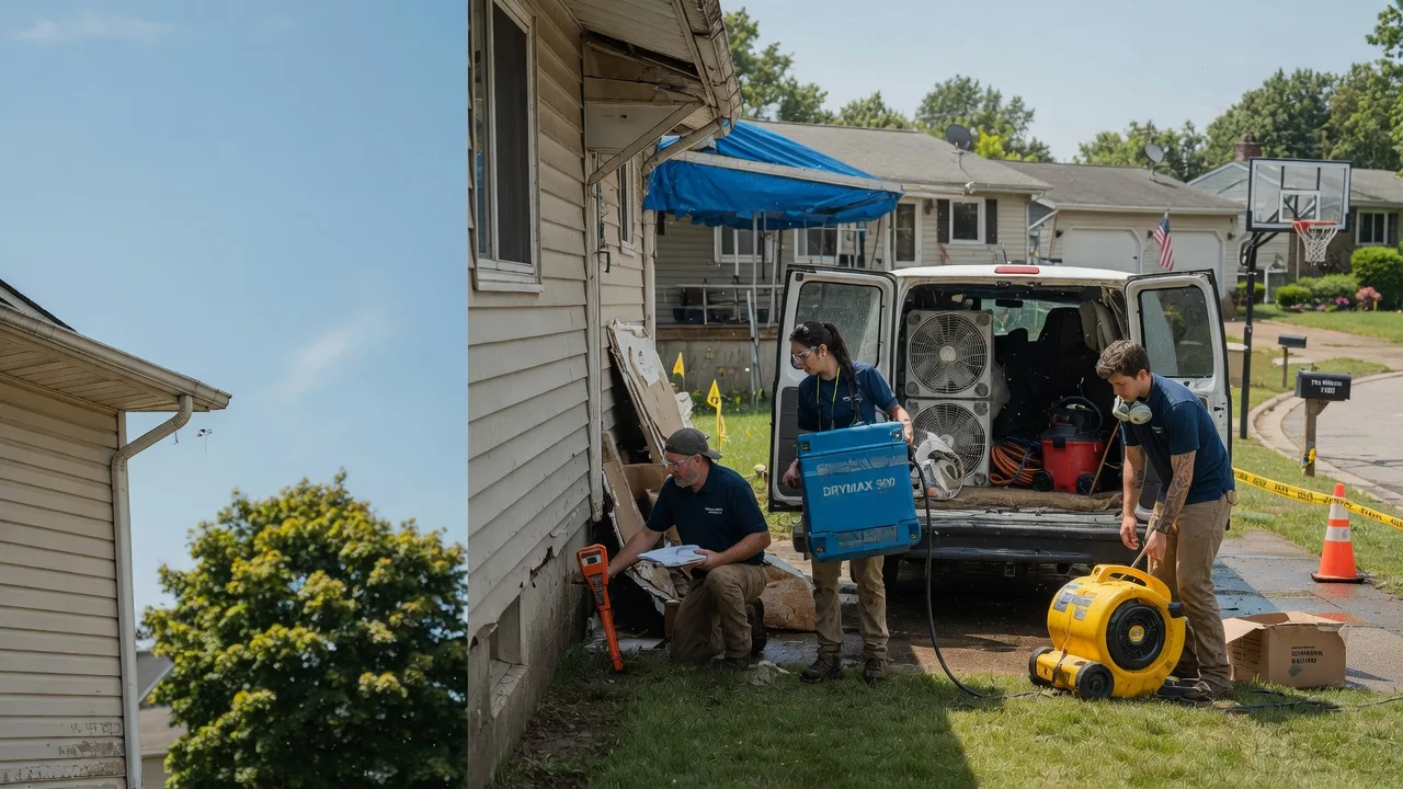 Ceiling Leak Cleanup in Saint Nazianz, WI near me